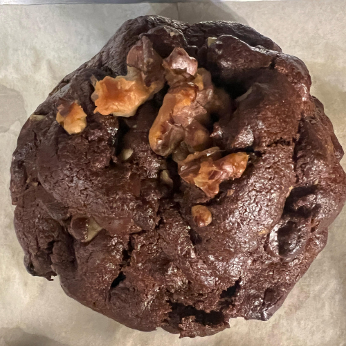 Double Chocolate Walnut Nutella Cookie